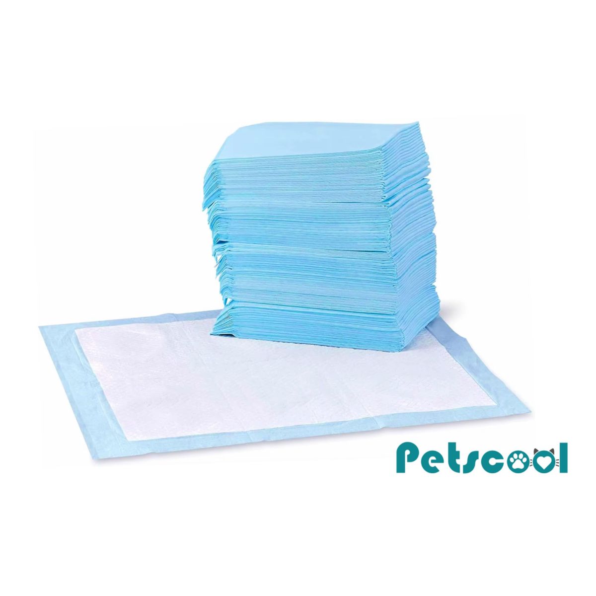 KIDSCOOL - Sabanillas Para Perros 60 x 60 cm 50 Unidades 6 Capas Ultra Absorbentes