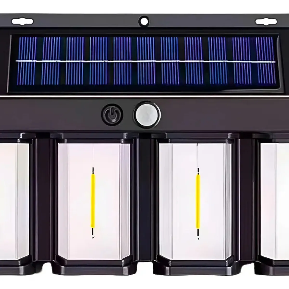 Aplique O Foco Solar Pared 4 Led Exterior Sensor Movimiento, marca GENERICO - Foto Principal