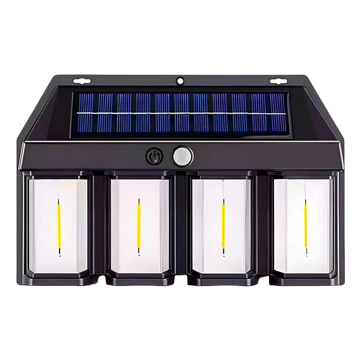 Aplique O Foco Solar Pared 4 Led Exterior Sensor Movimiento, marca GENERICO - Foto Principal