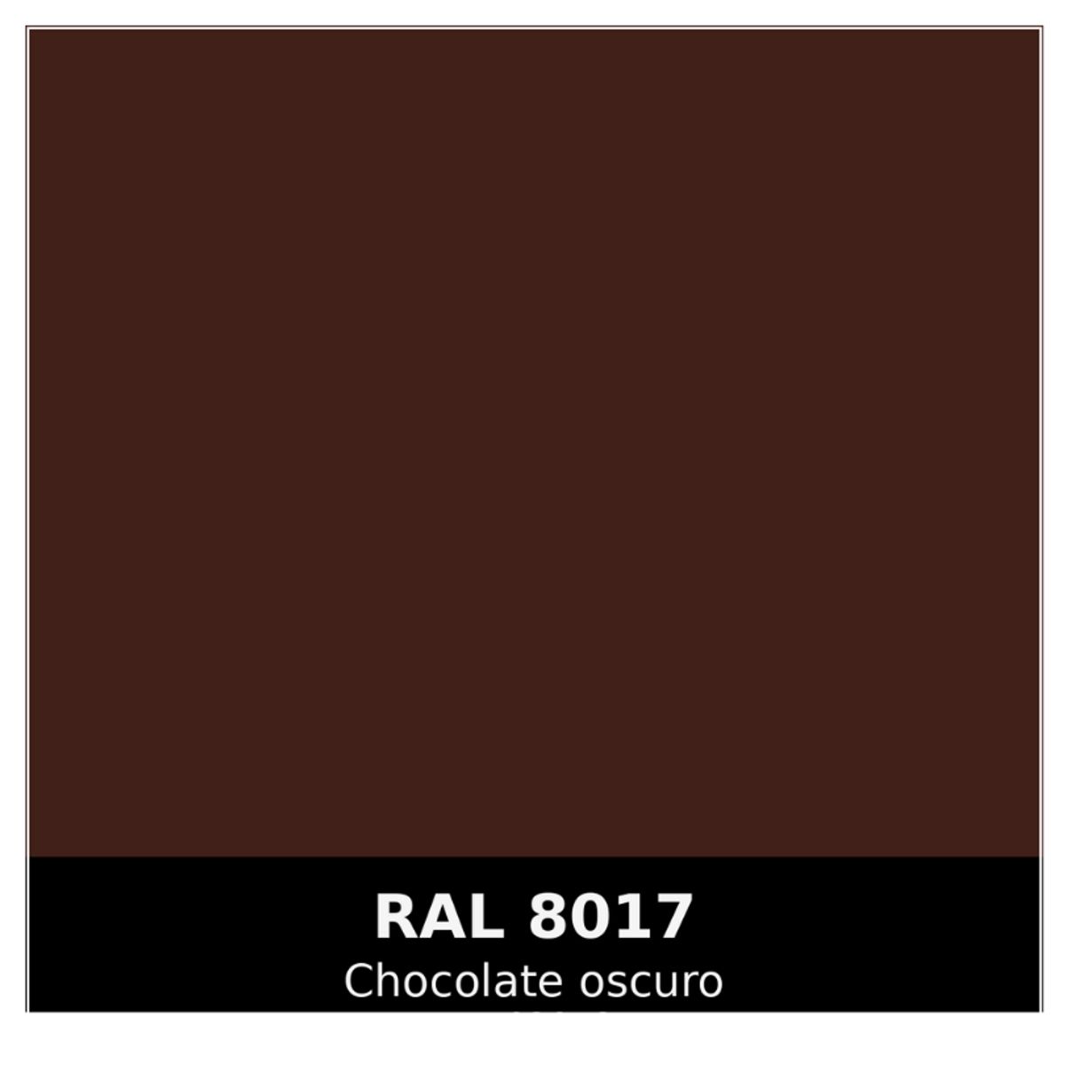 EPOXY - ESMALTE SINTETICO - CONVERTIDOR OXIDO - 1-32 GALÓN -  CHOCOLATE OSCURO