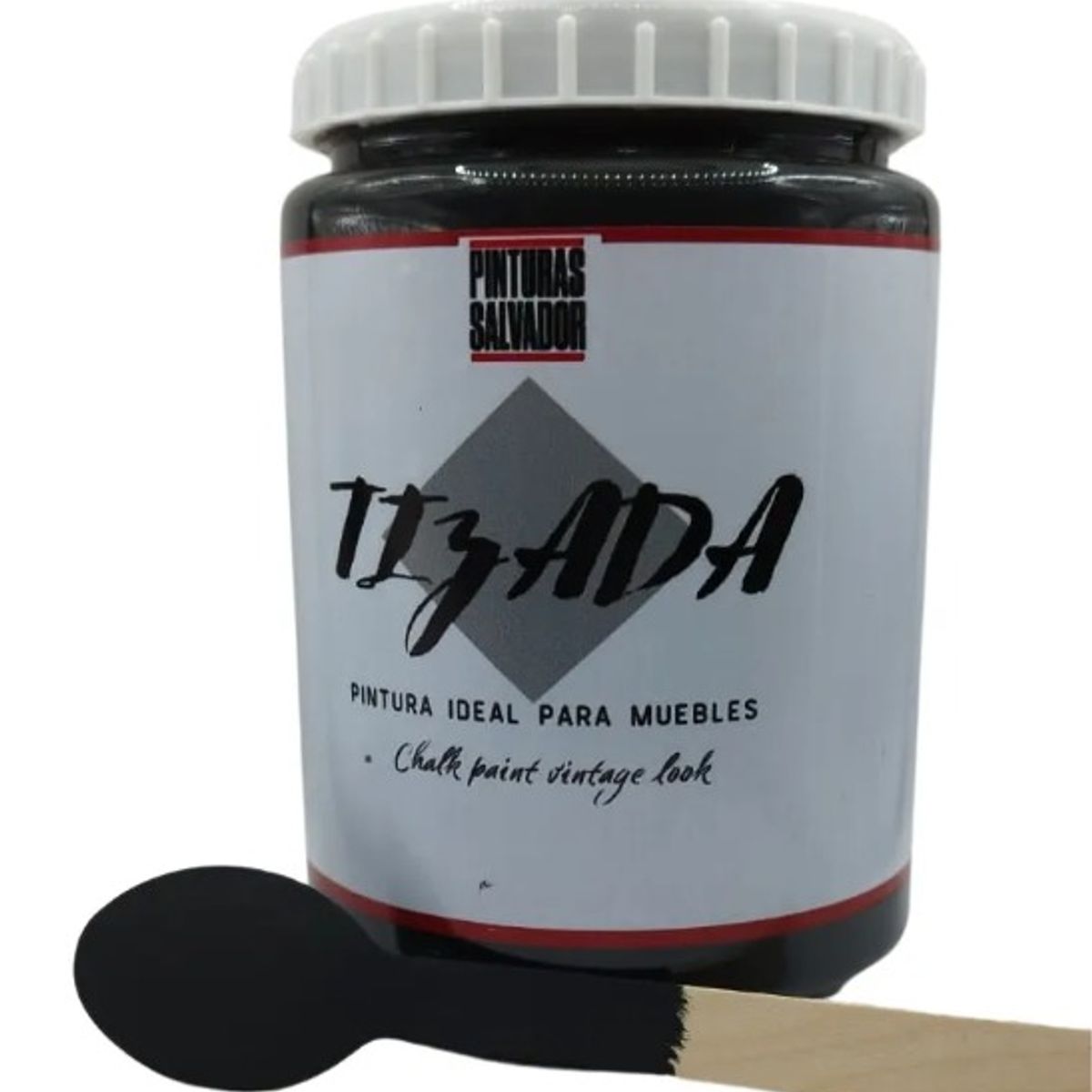 GENERICO - PINTURA TIZADA AL AGUA NEGRO 1LT