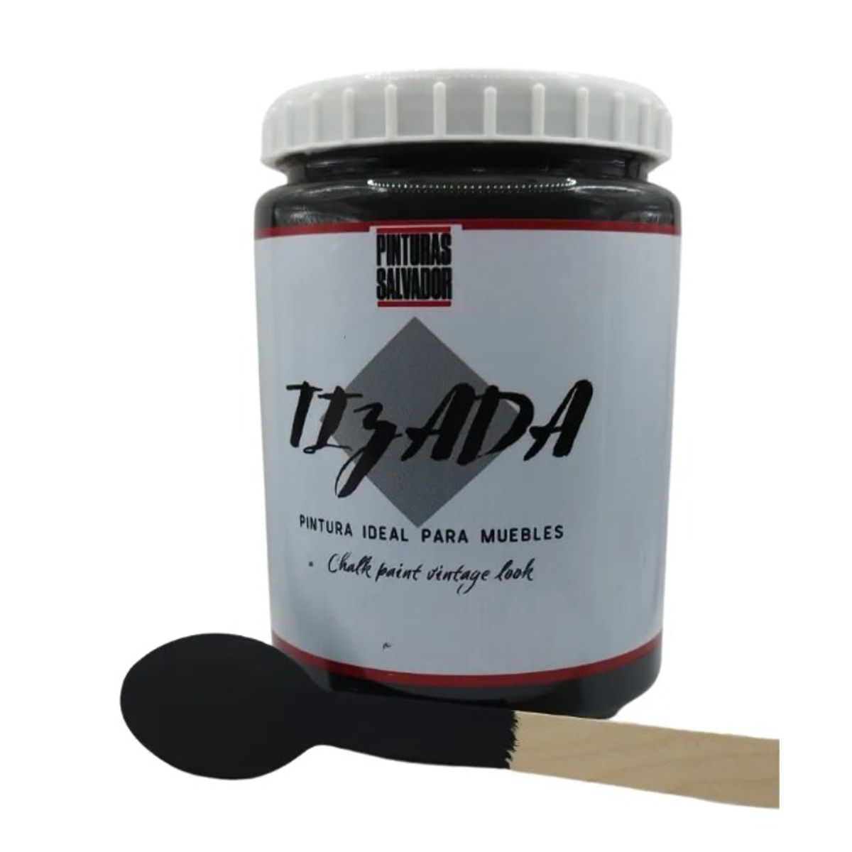 GENERICO - PINTURA TIZADA AL AGUA NEGRO 1LT