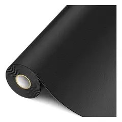 GENERICO - PACK 3 PARCHE ECOCUERO ADHESIVO NEGRO – 50CM X 1,60CM