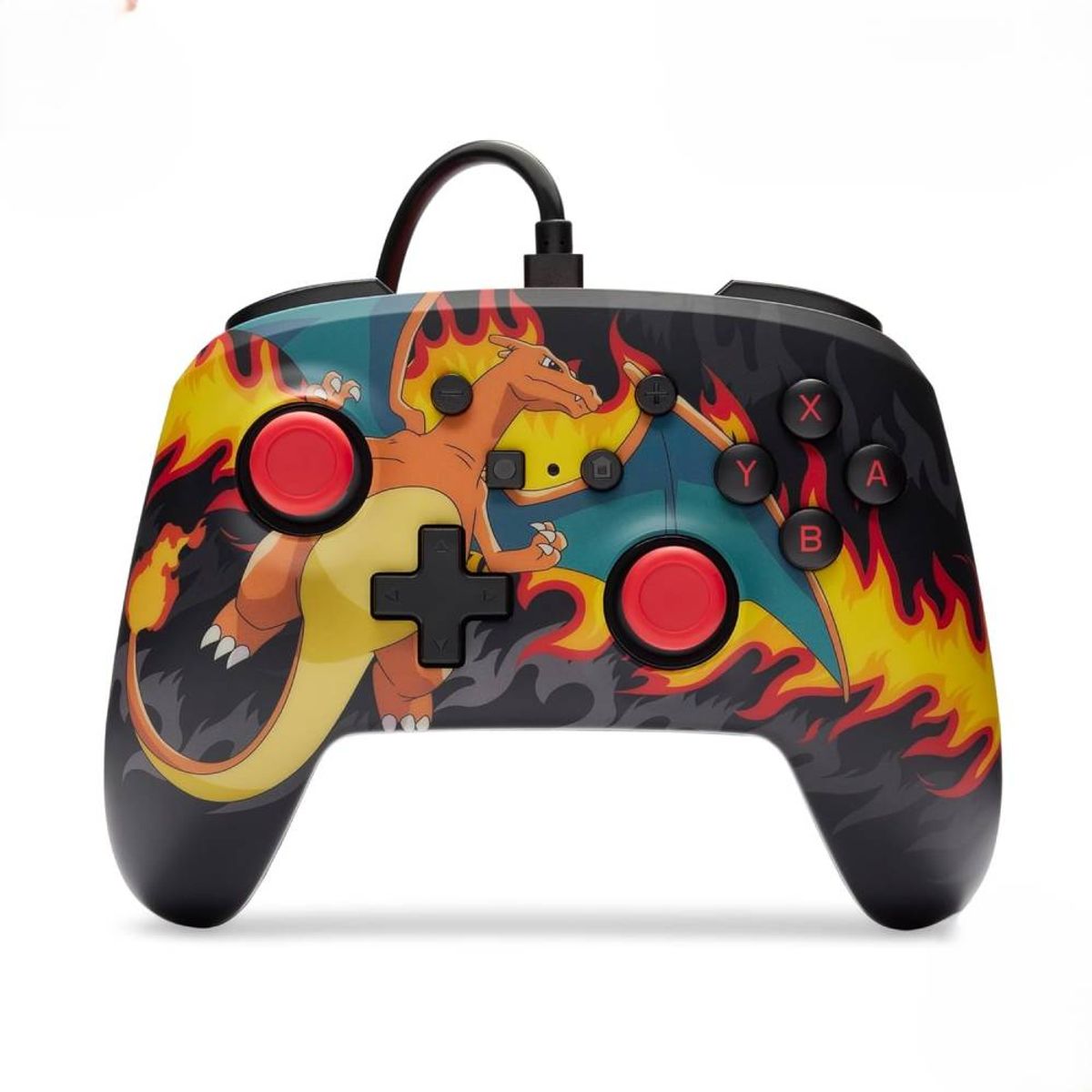 POWERA - Controller for Nintendo Switch - Charizard Firestorm