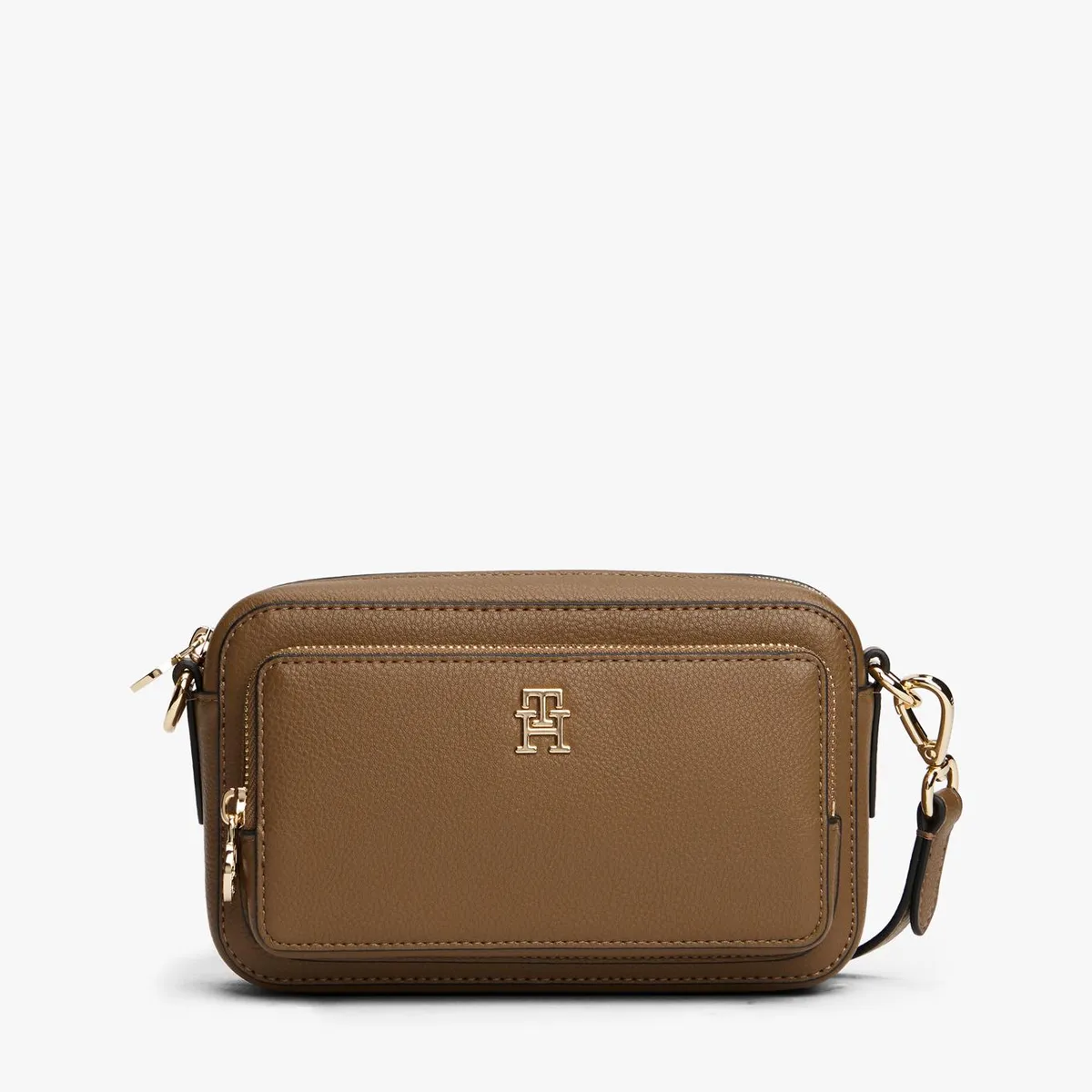 TOMMY HILFIGER - Cartera Bandolera Hilfiger Icon Café Tommy Hilfiger