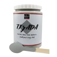 GENERICO - PINTURA TIZADA AL AGUA GRIS PIEDRA 1LT
