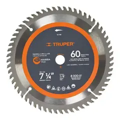 TRUPER - SIERRA CIRCULAR 7 14 X 60 D MELAMINA