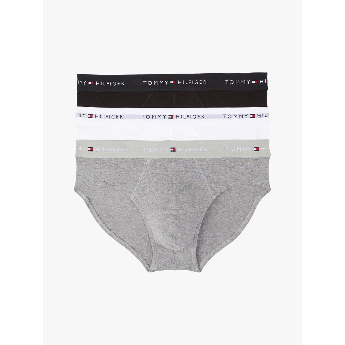 TOMMY HILFIGER - Pack De 3 Calzoncillos Slip Signature Multicolor Tommy Hilfiger