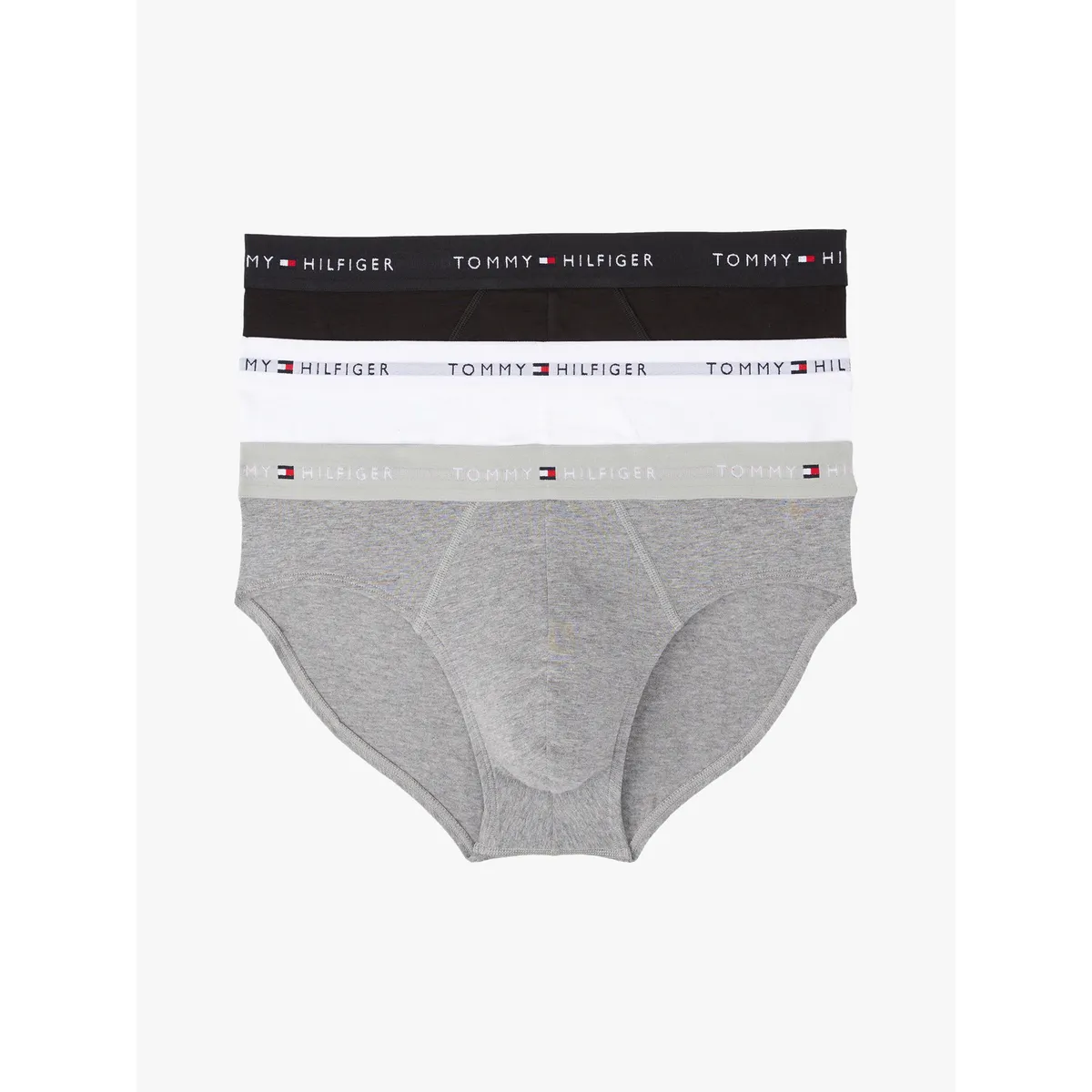 TOMMY HILFIGER - Pack De 3 Calzoncillos Slip Signature Multicolor Tommy Hilfiger