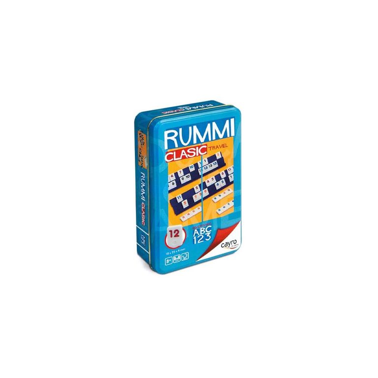 Rummikub Clasico Travel - Juego de Mesa Portatil