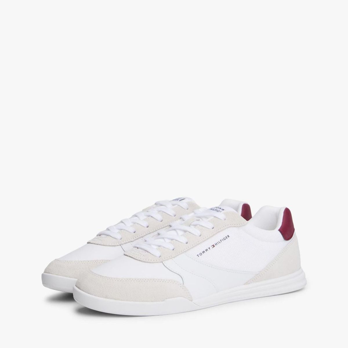 TOMMY HILFIGER - Zapatillas Lopro Cup Mix Blanco Tommy Hilfiger