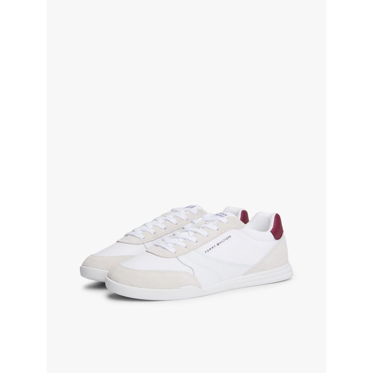TOMMY HILFIGER - Zapatillas Lopro Cup Mix Blanco Tommy Hilfiger