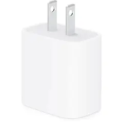 APPLE - ADAPTADOR DE CORRIENTE 20W USB-C PIN PLANO BLANCO NUEVO