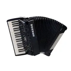 HOHNER - Acordeón Cromático Amica Forte IV 96 - Negro