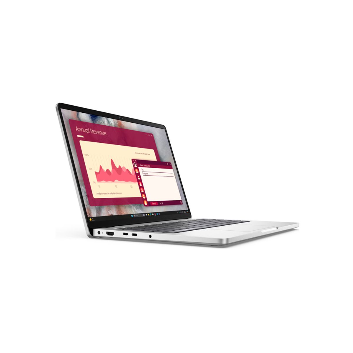 DELL - Notebook Dell Pro 14 (Silver) Core Ultra 5 235U 16GB DDR5 512GB SSD NVMe 14" FHD+ Win 11 Pro