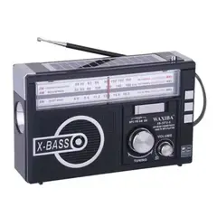 MOVI - Radio AM-FM con Linterna Panel solar Recargable