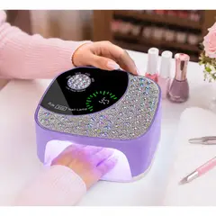 SUN - Lámpara de Uñas Profesional S60 LEDUV 168W Lila