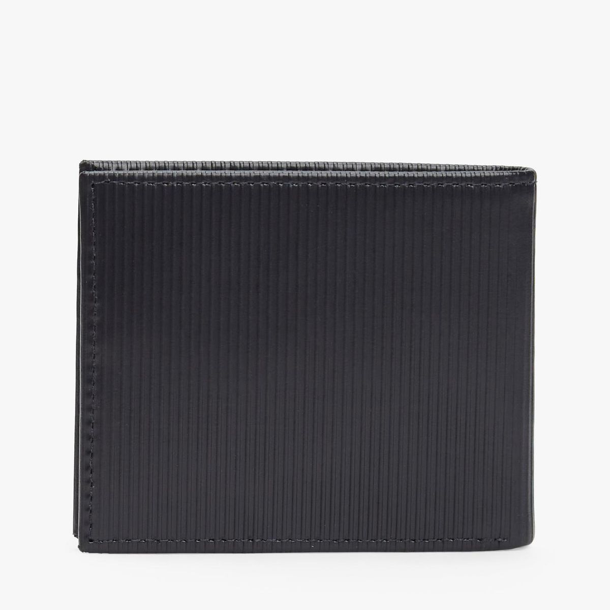 TOMMY HILFIGER - Billetera De Cuero Plegable Azul Tommy Hilfiger