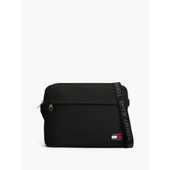 TOMMY HILFIGER - Maletín Essential Con Correa Negro Tommy Jeans