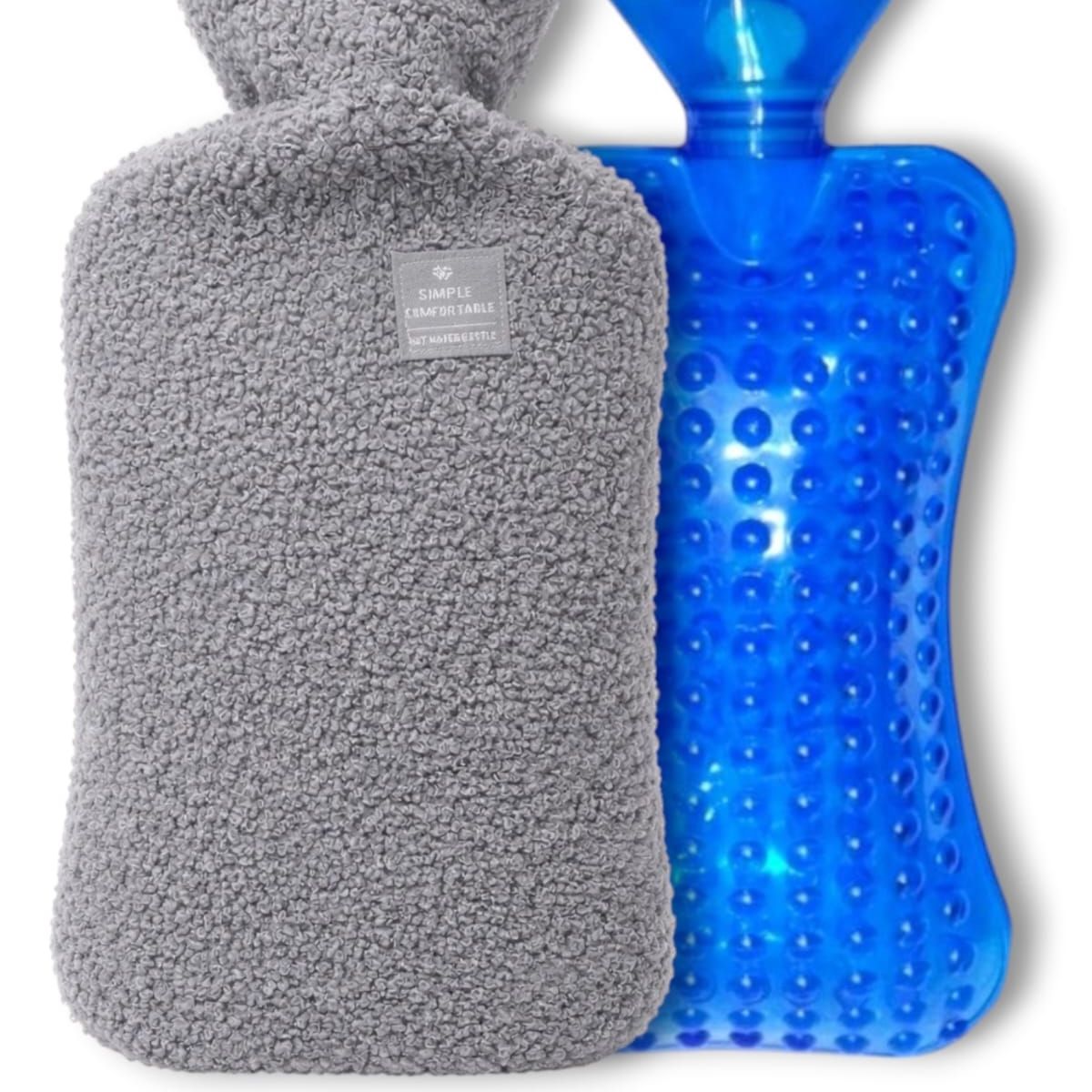 GENERICO - Guatero Bolsa De Agua Caliente Frio 2l Funda Térmica Polar