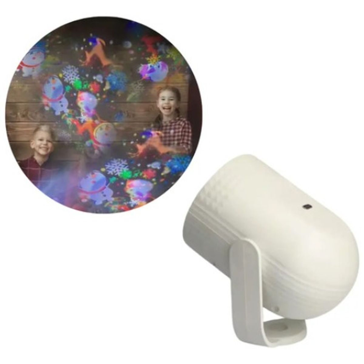 GENERICO - Luz De Navidad Proyector Robotizado Giratorio Rgb