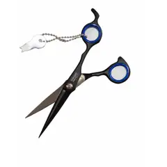WAHL - Tijera Filo Navaja Profesional 6 negro azul Para Zurdo