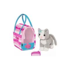 PUCCI PUPS - Gatito de Peluche con Bolso de Viaje