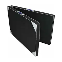 GENERICO - Colchoneta Deportiva Tela Lona Oxford 100x50x5cm ejercicio Color Negro BELUG