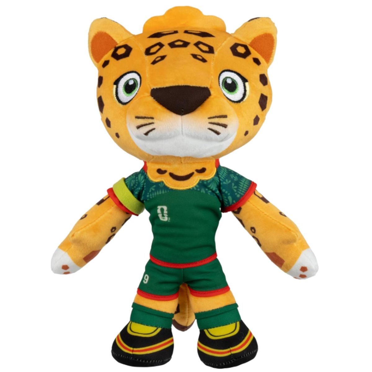 JAZWARES - Peluche Copa Mundial FIFA 2026 - México Zayu el Jaguar