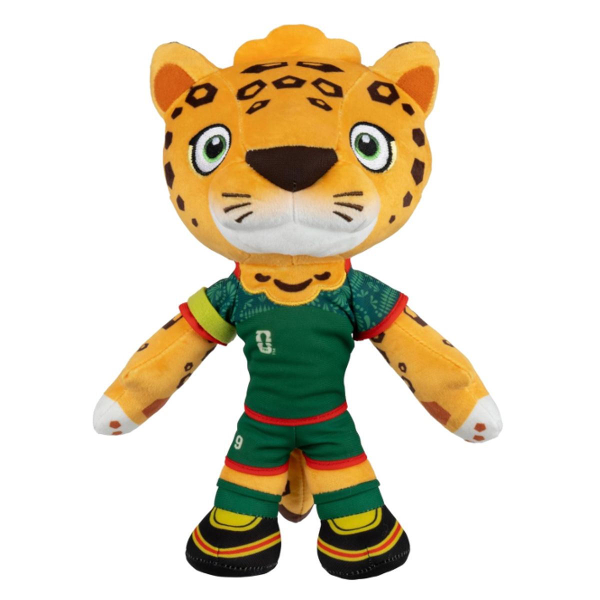 JAZWARES - Peluche Copa Mundial FIFA 2026 - México Zayu el Jaguar