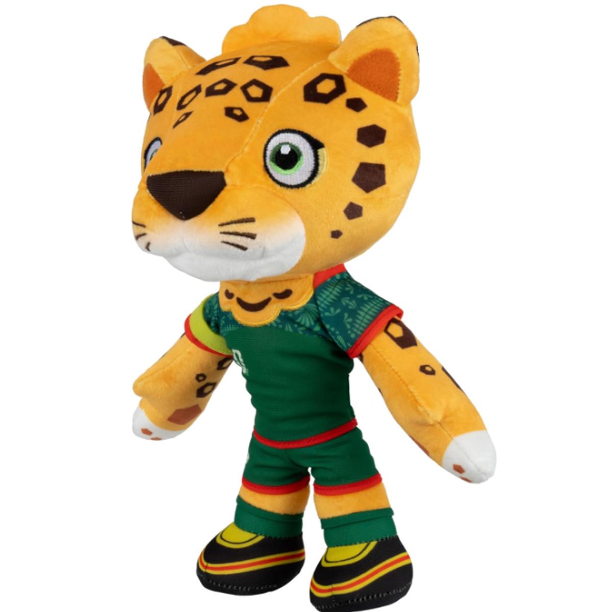 JAZWARES - Peluche Copa Mundial FIFA 2026 - México Zayu el Jaguar
