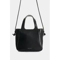 VELEZ - Vélez Cartera Bandolera De Cuero Para Mujer Ailana Negro