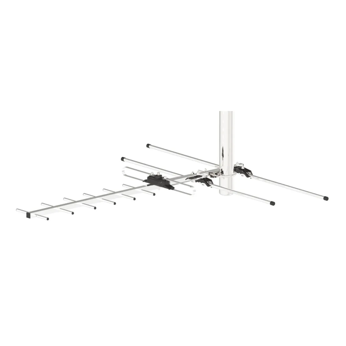 TECNOLAB - Antena Digital para TV Exterior 7-9 dB HDTV & 4K Tecnolab