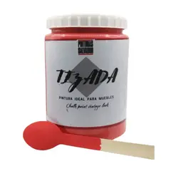 GENERICO - PINTURA TIZADA AL AGUA ROJO 1lt.