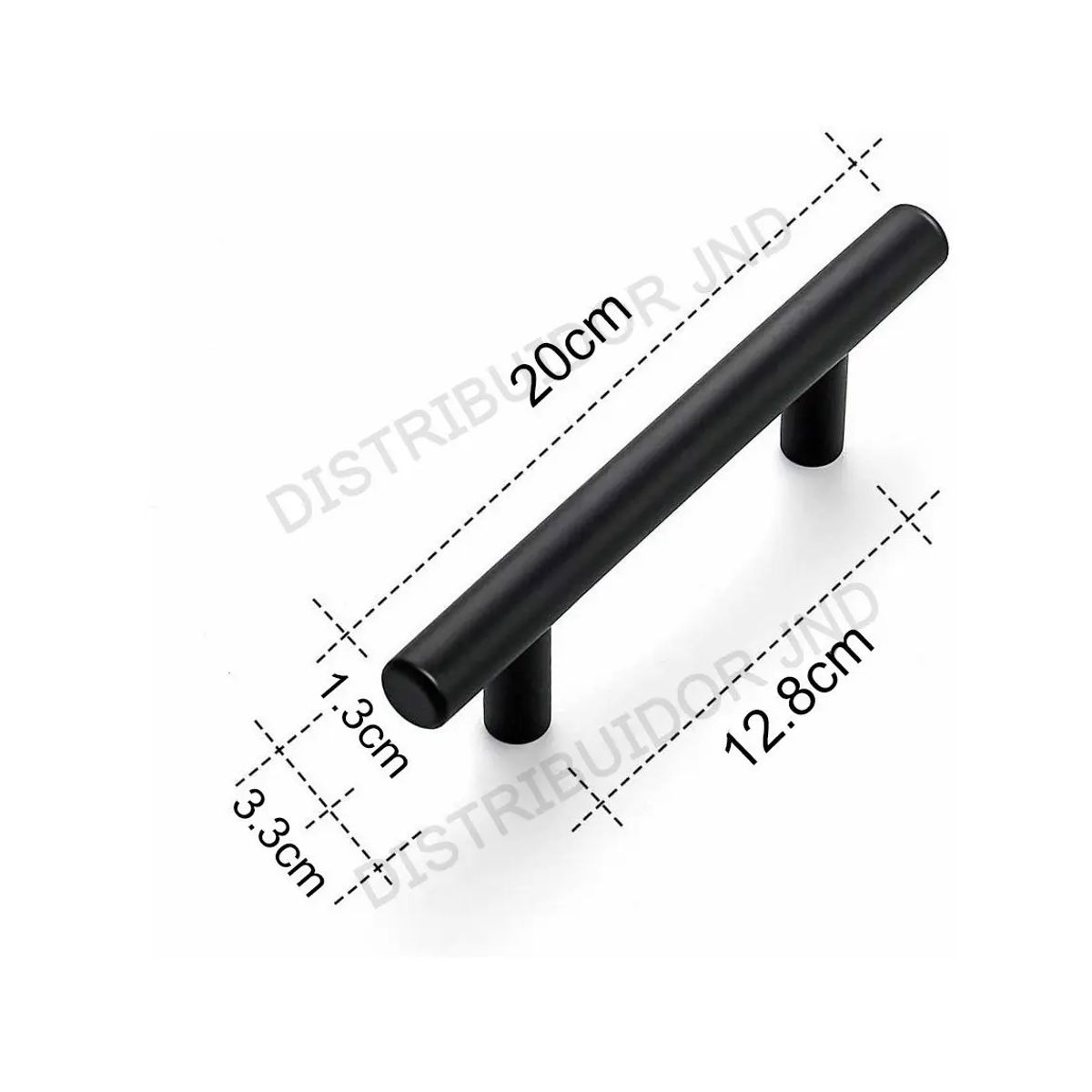 GENERICO - 10 Manillas Tirador Acero Inoxida 20cm Para Muebles Cajon