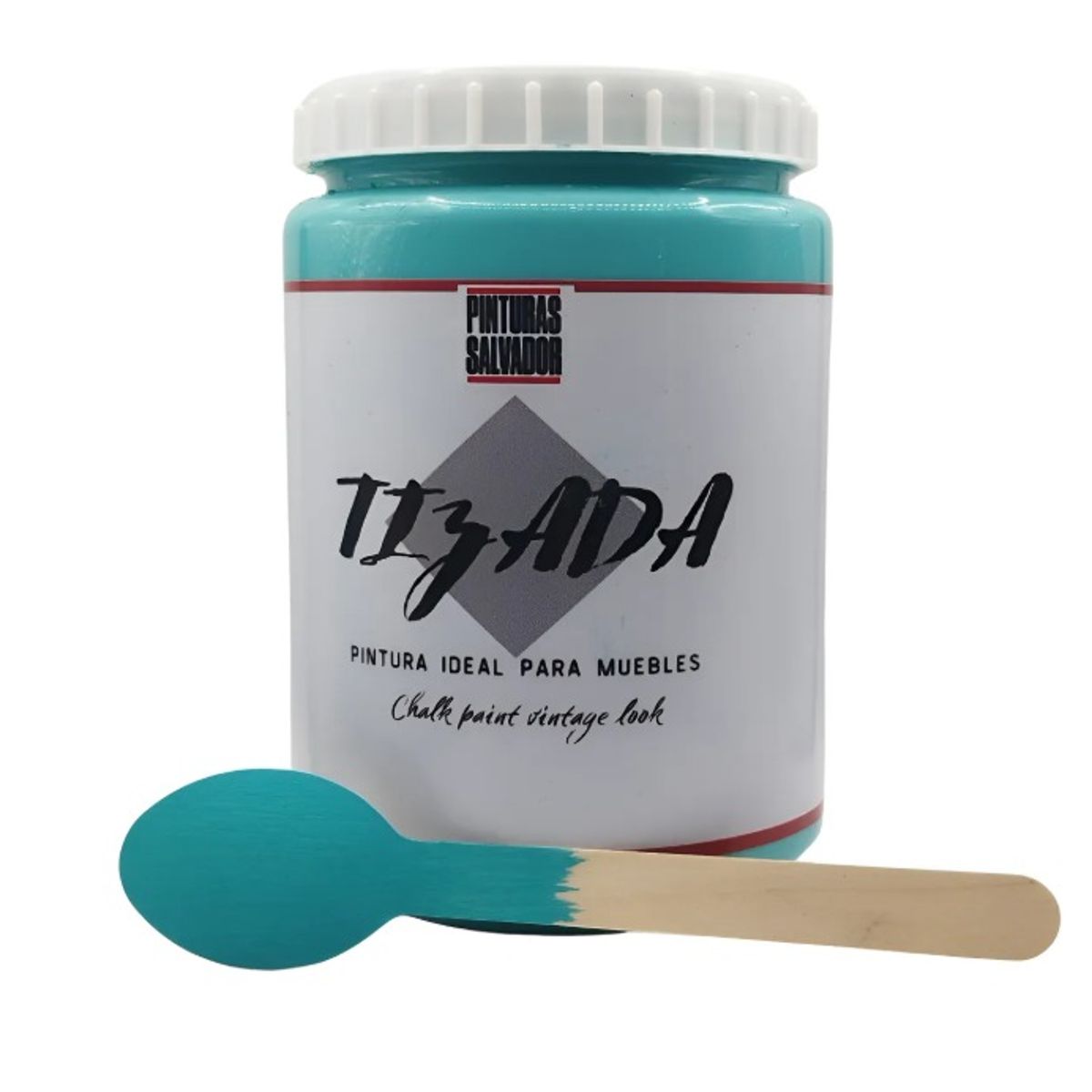 GENERICO - PINTURA TIZADA AL AGUA TURQUESA 1lt.