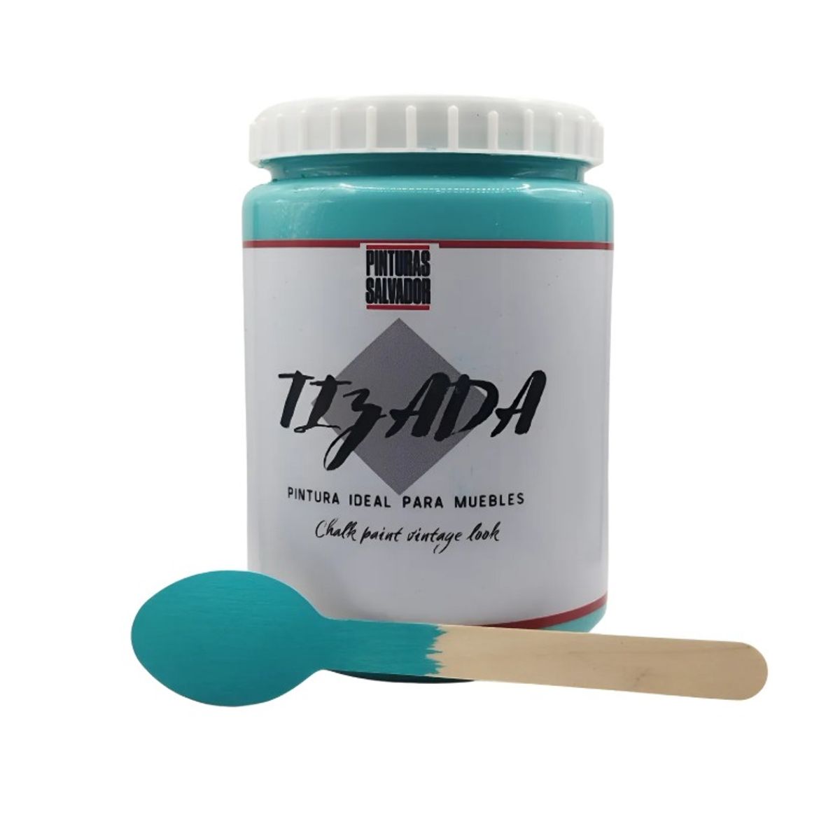 GENERICO - PINTURA TIZADA AL AGUA TURQUESA 1lt.