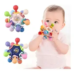 GENERICO - Juguetes Sensoriales Para Bebés Montessori 4 En 1 Pelota