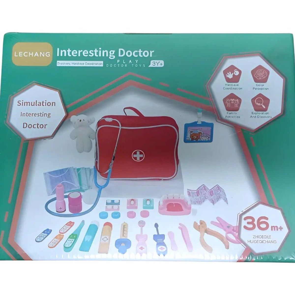 GENERICO - Set Juego De Rol Doctor - Juego Para Niños