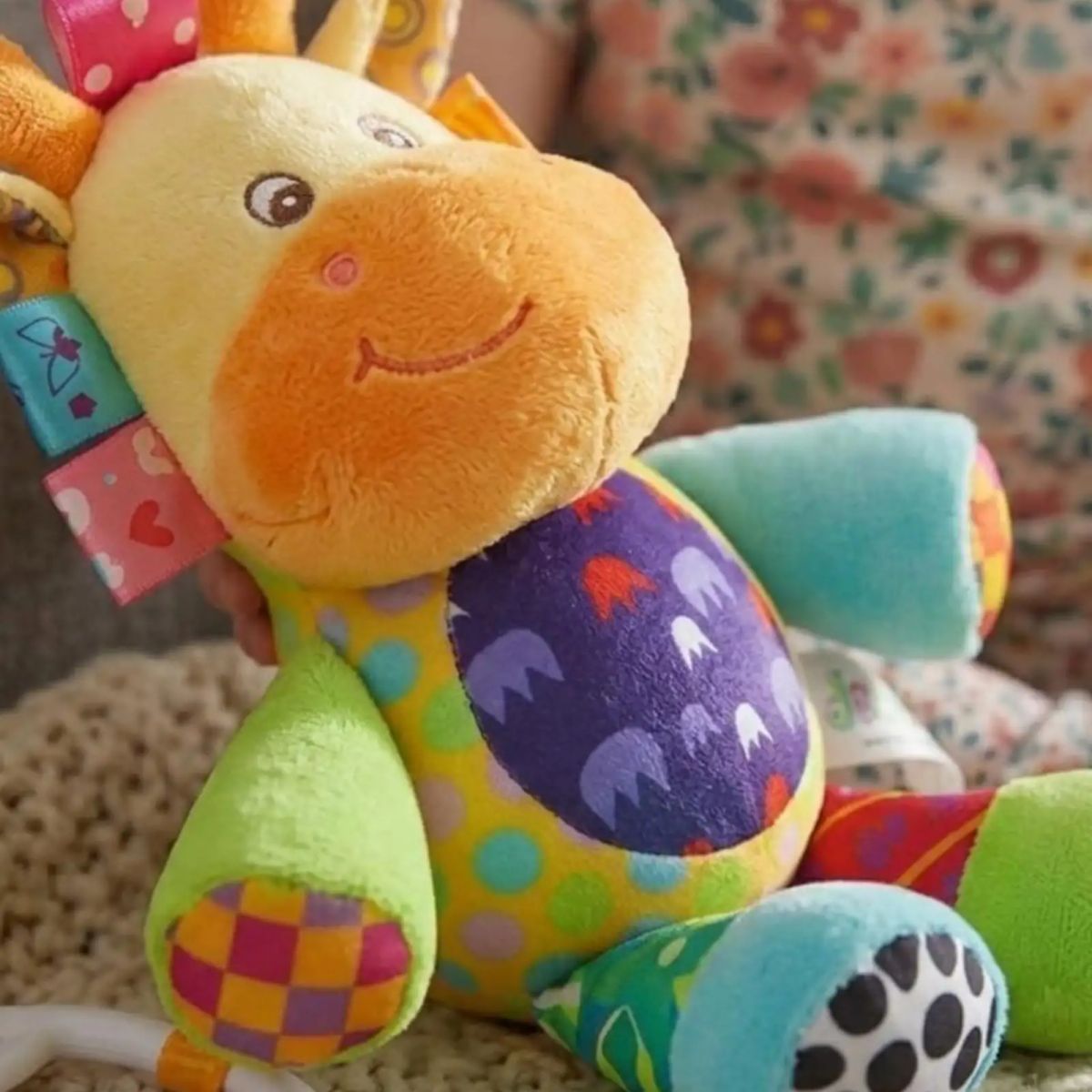 GENERICO - Peluche Sensorial Animal de Estimulación bebéA5