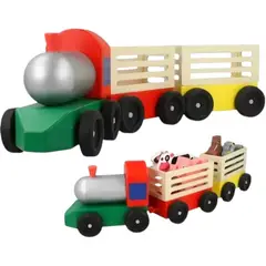 GENERICO - Juguete Tren transporte animales De granja