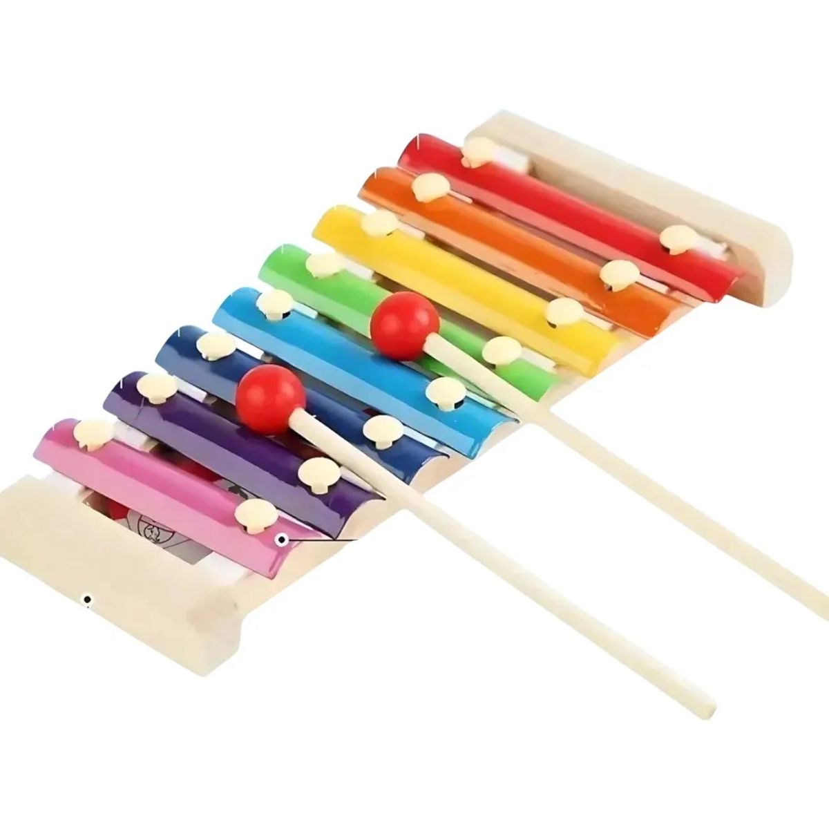 GENERICO - Set De 8 Instrumentos Musicales Juguete De Madera