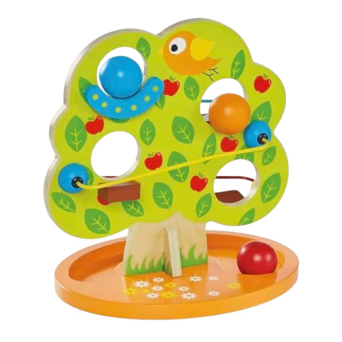 GENERICO - Pista De Árbol De Madera Laberinto Pelotas Motricidad Niños
