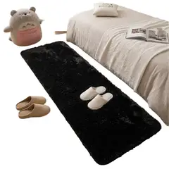 GENERICO - Alfombra Pasillera Tipo Shaggy medida 55 x200 cm 11