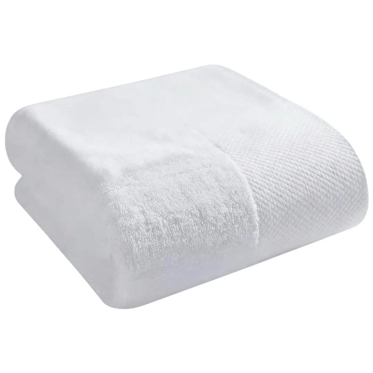 GENERICO - Toalla Grande Hotelera Color Blanco 100% Algodon