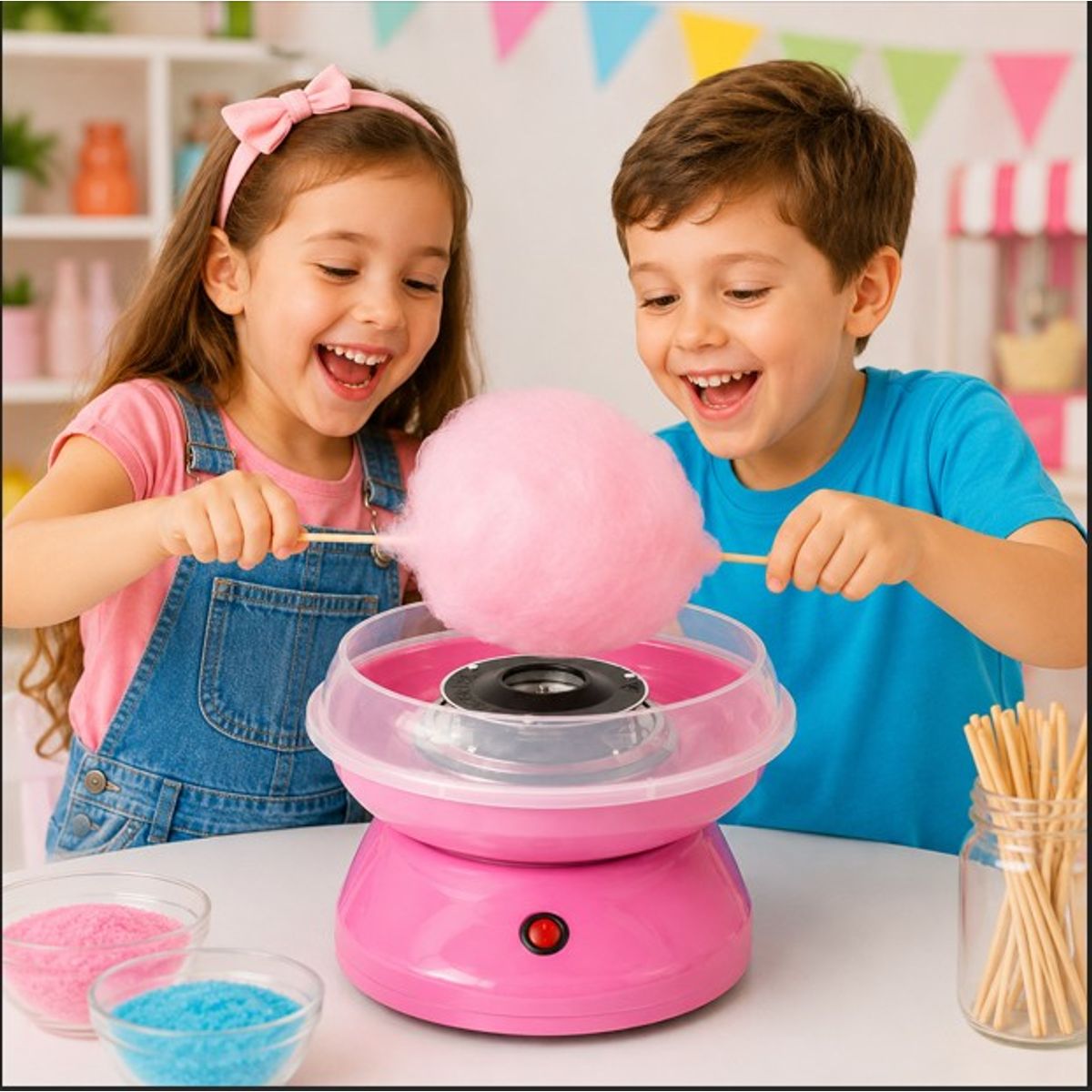 MOVI - MAQUINA PARA HACER ALGODÓN DULCE