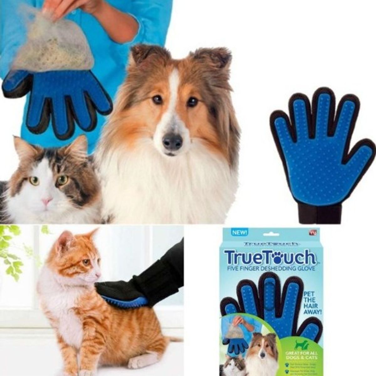 MOVI - GUANTE QUITA PELOS PARA MASCOTAS