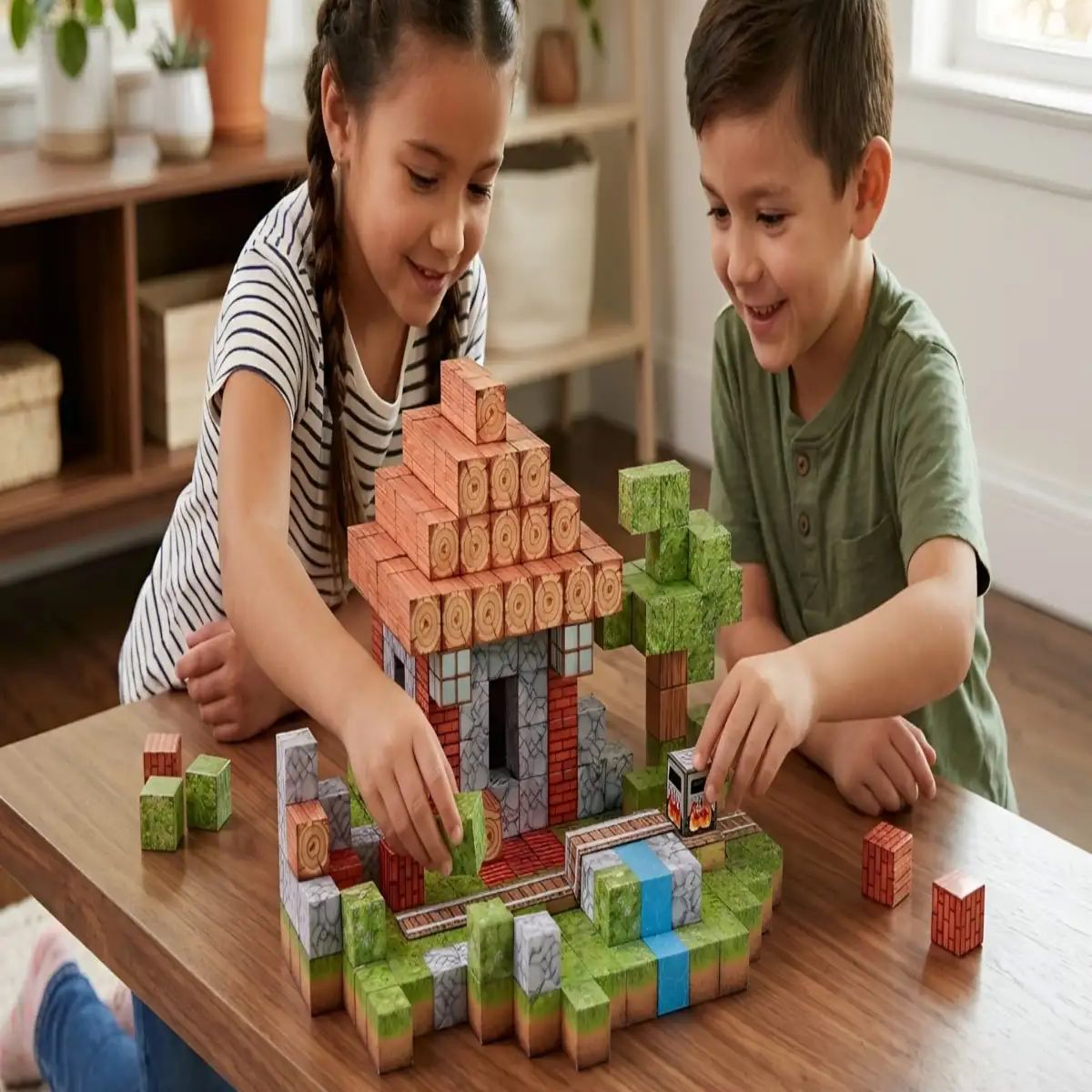 GENERICO - Cubos Magnéticos de Construcción 312 Piezas