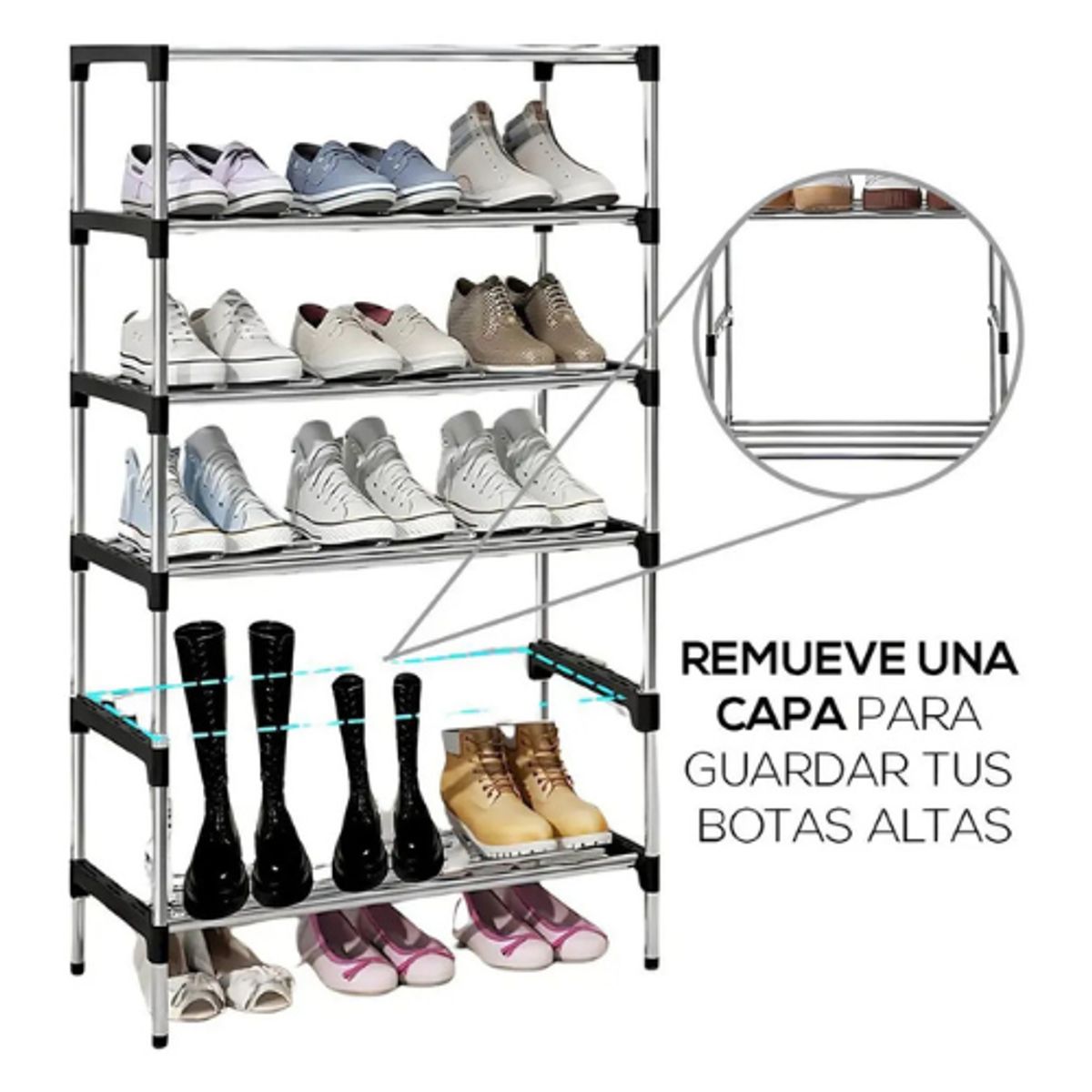 GENERICO - Zapatero 5 Niveles Tipo Floor Mount