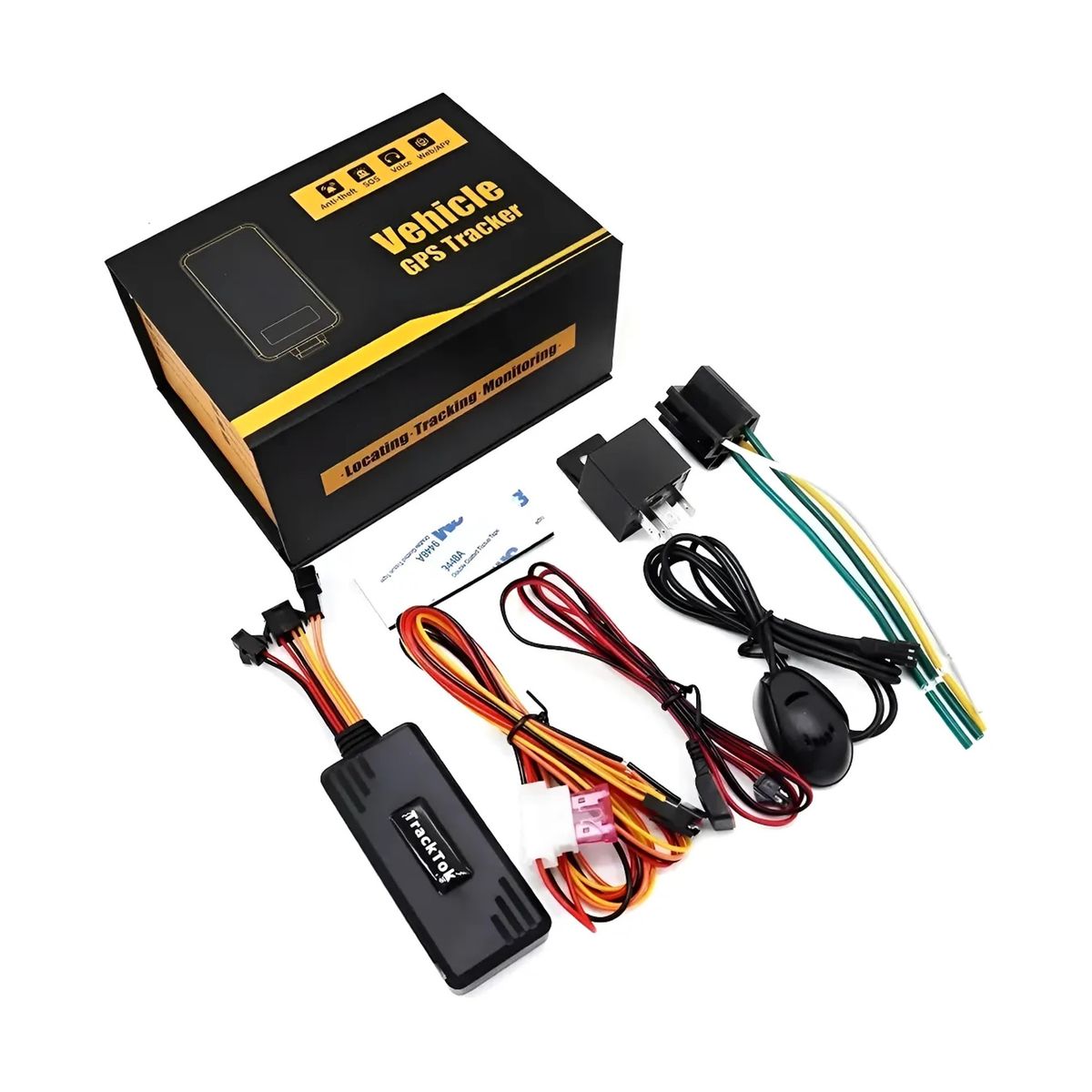 GENERICO - Localizador Gps Tracker 4g Corta Corriente Para Auto Y Motocicleta